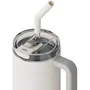 Xiaomi Straw Mug Térmico con Pajita, Modelo XMXGB01PL, Color Blanco, Capacidad 1 Litro (1000ml), Ideal para Bebidas Frías y Calientes, Ref. BHR9540GL